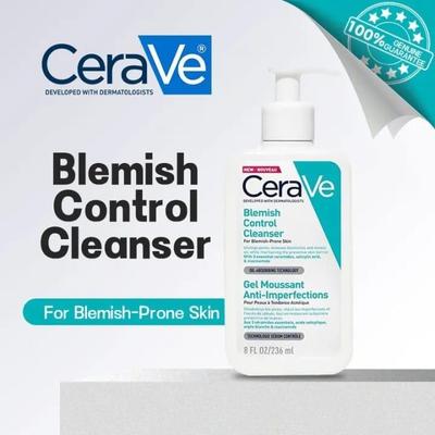Smooth Liquid Facial Cleanser - Exfoliator & Makeup Remover - 236ml