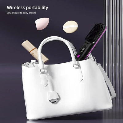 SmoothPro Wireless Hair Straightening Comb