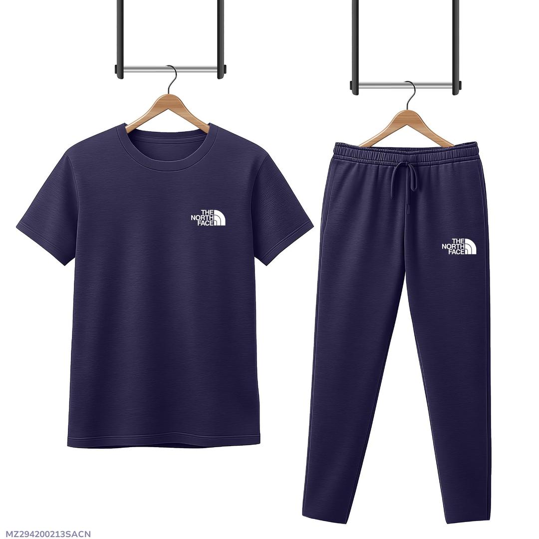 2Pcs Mens Printed Interlock Tracksuit