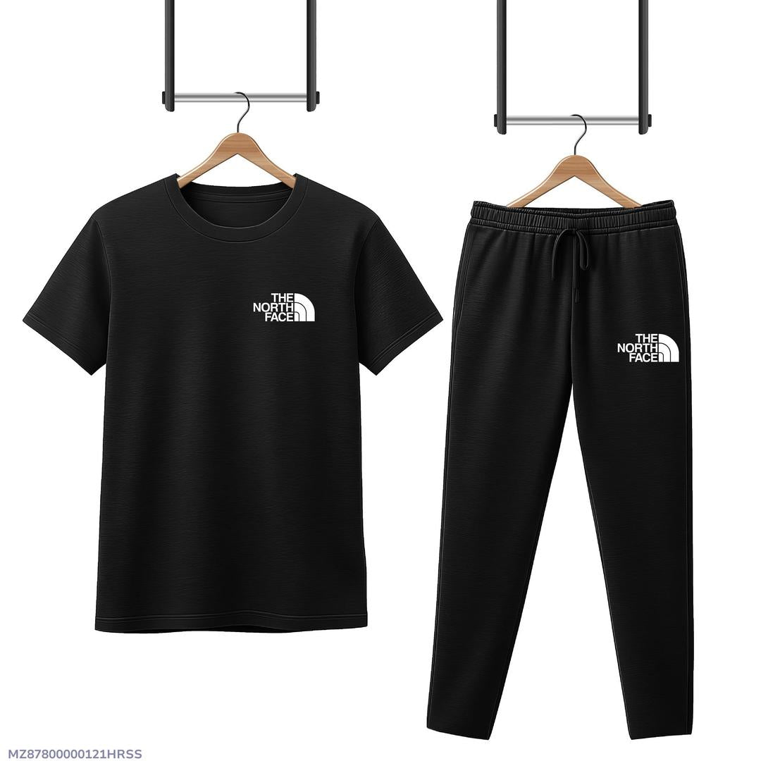2Pcs Mens Printed Interlock Tracksuit