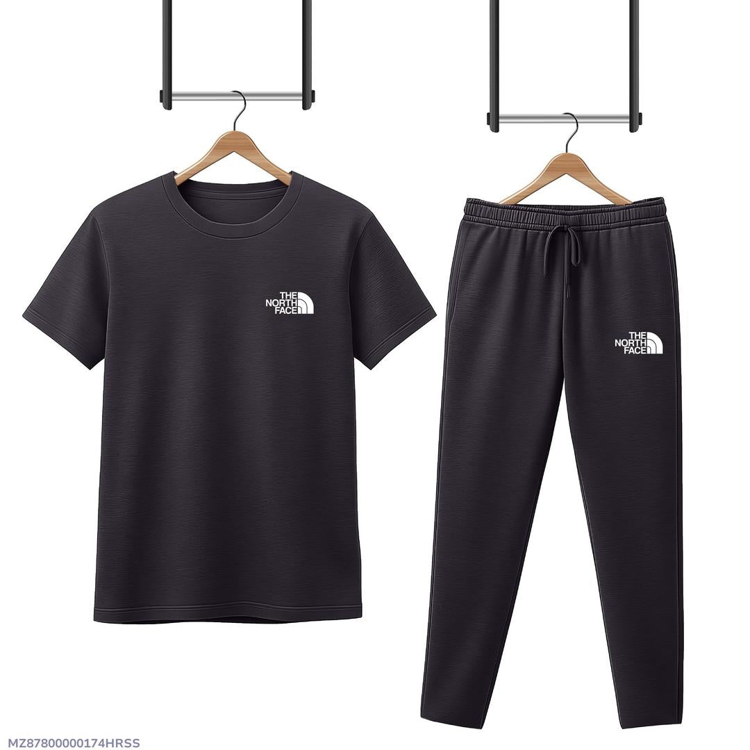 2Pcs Mens Printed Interlock Tracksuit